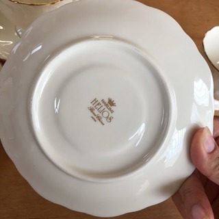 NARUMI HELIOS ペアセットコーヒーカップの画像