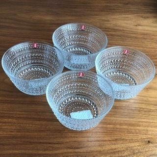 【新品、未使用】iittala イッタラ カステヘルミ ボウル 4個