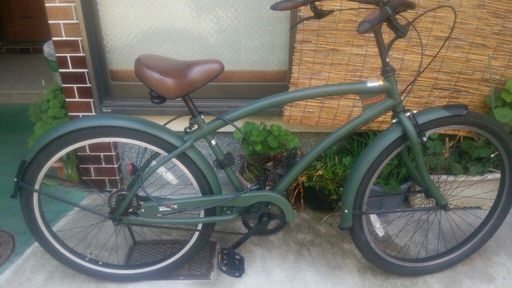 ダイワサイクルオリジナルのビーチクルーザー「SNAPPER」中古