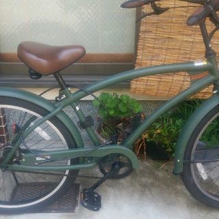 中古ビーチクルーザー自転車（西宮引取り限定）