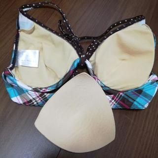 チェック柄ビキニ　Mサイズの画像