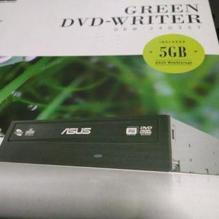 ASUS DRW-24D3ST  Owltech 黒角HDDケースの画像