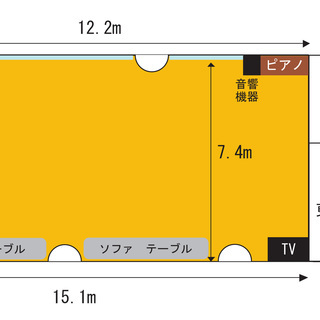 レンタルスタジオ　中津駅すぐ・梅田駅から徒歩10分！ダンス・タップダンス・ヨガ・空手など、リハーサル、レッスン、写真撮影等、多目的でご利用可能！の画像