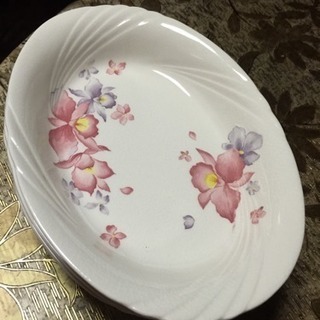 カレー＆スープ皿５枚(楕円形)