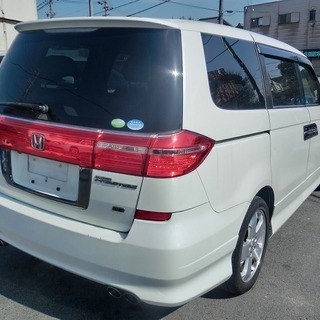 平成19年エリシオンプレステージ★自社ローン★月4万～★4WD★純正アルミ★両側パワスラ★本革シートの画像