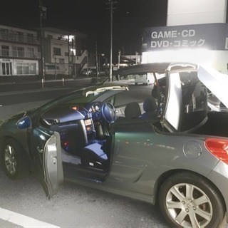 プジョー207cc    NCNR  交換可能 4人乗りオープンカー〆5月10日までの画像