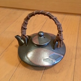 【ほぼ未使用】黒ぢょか おちょこ３杯セット 酒器 和食器の画像