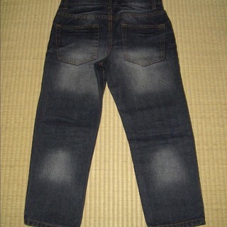 新品！クロップドデニムパンツ　M　７９cmの画像