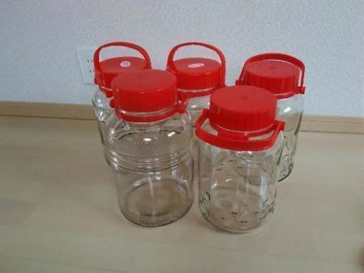 梅酒　瓶　4L(4本)　5L(1本)