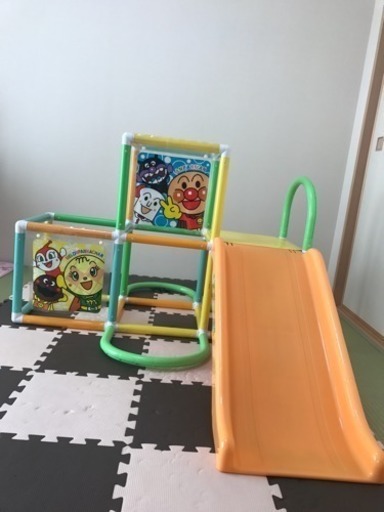 アンパンマン滑り台✨