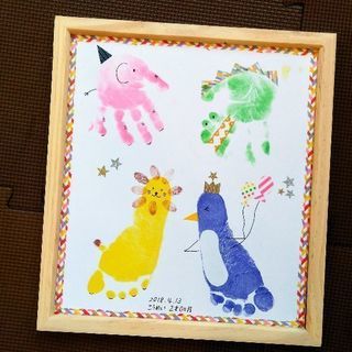 【大阪から２駅JR尼崎】手形アート５月1 1日
