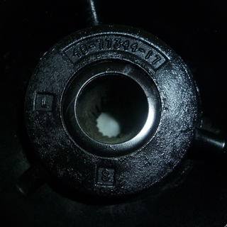 滋賀県様発送済マーキュリー、１２０馬力船外機、スクリュー新品の画像