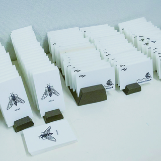 自分でデザインした 凹凸のあるオシャレな名刺を作ろう! 『活版印刷 体験教室』の画像