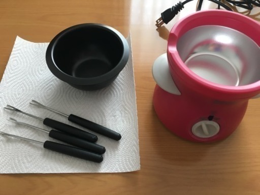 電気式チョコレートフォンデュ
