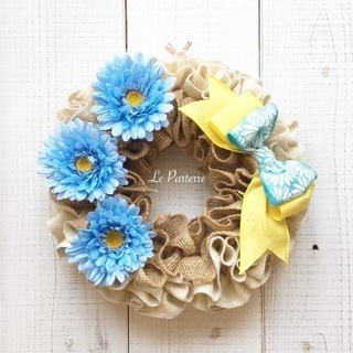 ５/23(水)、26(土)玄関を彩る🎶バーラップリース作り広島市内