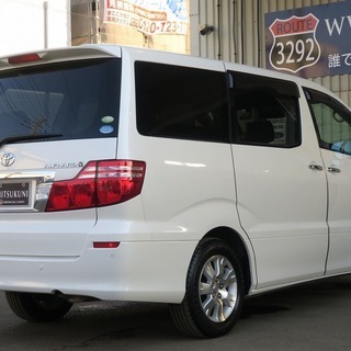 どなたでもクルマがローンで買えます！！　　くるまのミツクニ東京足立店祝２周年！！！　「Ｗ紹介キャンペーン」「下取りキャンペーン」実施中♪♪　【アルファード】の画像