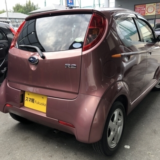スマ軽　福岡　R2　R　車検ほぼ２年付き！　HDDナビ　モーブオパール752の画像