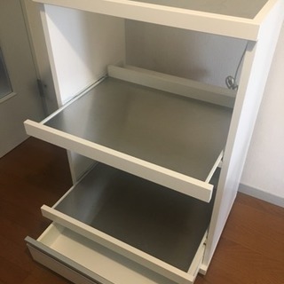 美品 キッチンシェルフの画像