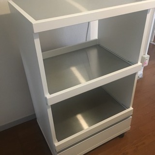 美品 キッチンシェルフの画像