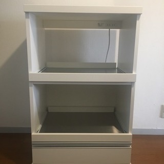 美品 キッチンシェルフの画像
