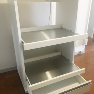 美品 キッチンシェルフの画像