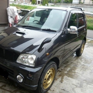 平成17年　ダイハツ　テリオスキッド　４WD！MT！ターボ！　4ナンバー登録　部品取りベースにの画像