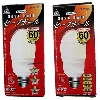 60W型電球☆EFA13EL