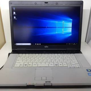 10000円~●I2●富士通　LIFEBOOK E780/B●Windows10 64bit メモリ2ギガ●i5 M560 2.67ギガ HDD300GB●office2013互換対応