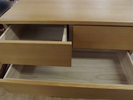 無印良品　良品計画　６段チェスト　タモ材　衣類収納　札幌　西岡発