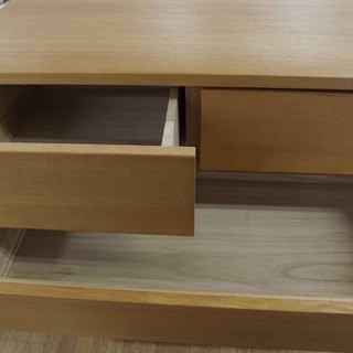 無印良品　良品計画　６段チェスト　タモ材　衣類収納　札幌　西岡発 無印良品（MUJI） タモ材 木製 チェスト 6段 ワイド ナチュラル
