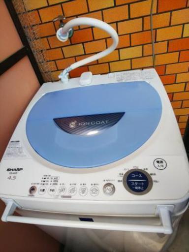 SHARP4.5全自動洗濯機 2004年製品
