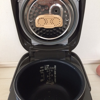 象印 真空圧力IH炊飯ジャー「極め炊き」5.5合炊きの画像
