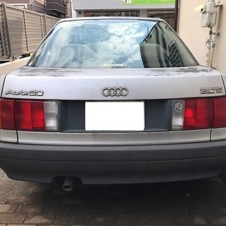 H2　アウディ80　走行3.8万ｋｍ　サンルーフ　車検2年付き　12125の画像