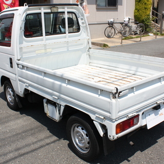 ☆ 車検2年付 アクティートラック SDX 軽トラ 3方開 エアコン リアエンジン 5速MT CDデッキ HONDA ホンダ ☆の画像