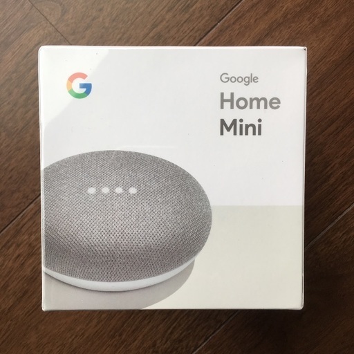 新品未開封 スマートスピーカー Google グーグル ホームミニ チョーク