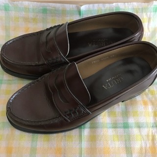 【美品】HARUTA ダークブラウン ローファー