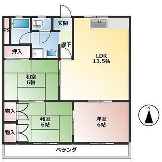 3LDK 残り1部屋です　駅徒歩3分  スーパー車で3分