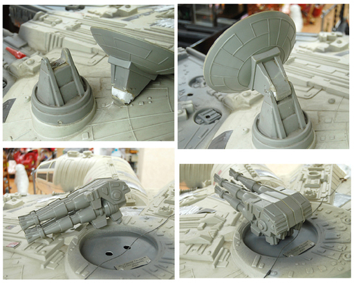 超特大 1.85m スターウォーズ ミレニアムファルコン号 展示用 模型