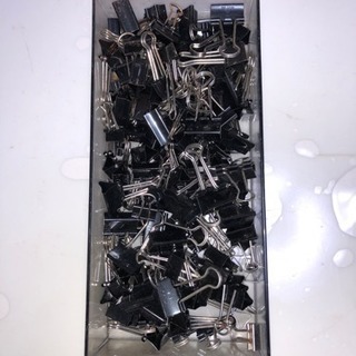 ダブル クリップ  約 100個の画像