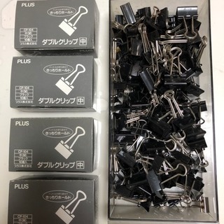 ダブル クリップ  約 100個の画像