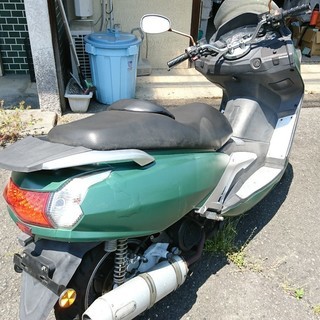 WACOX H1  ビッグスクーターサイズの125cc　実動ですがジャンク扱い　部品取りに　希少車　動画有りの画像