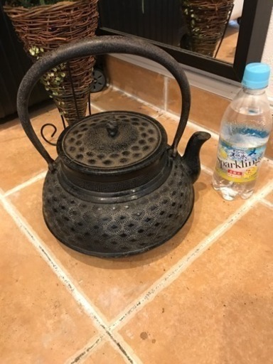 アンティーク 鉄瓶★骨董3