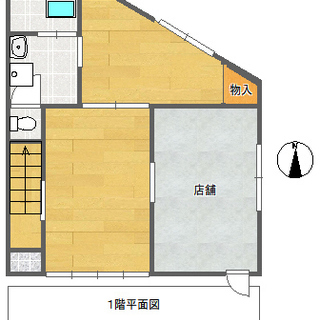 大分市泉町4DK＋店舗2階戸建の入居費0円＋最大お祝21万＋動物...