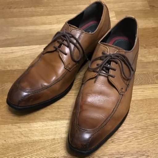 【本革】✨MADRAS メンズ シューズ  本革 24.5 センチ 中古品