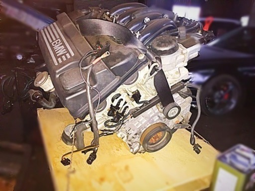 一時停止中。BMW E46 エンジン(GH-AY20/N42B20A)