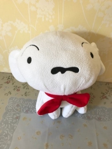 美品 特大ぬいぐるみ クレヨンしんちゃん シロ