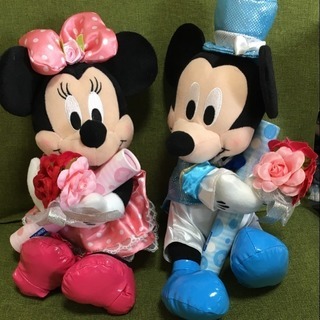 ミッキー ミニー 電報 ウェディングドールの画像