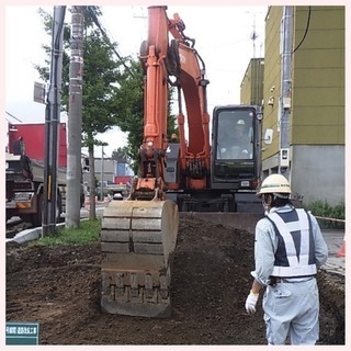 アルバイト・正社員の急募❗️土木作業員、現場代理人の大募集‼️
