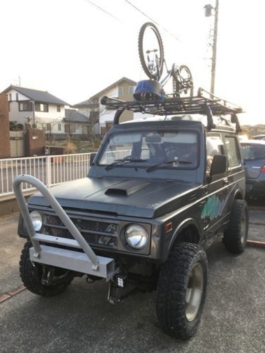 ルーフラック　ジムニー（パノラミックルーフ） 感無量 やっと完成！納車御礼 ジムニー JA11 パノラミックルーフ