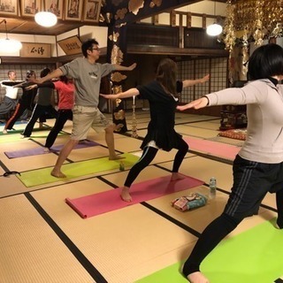 伝統を楽しむお寺でヨガ教室(*⁰▿⁰*)♡ - 港区